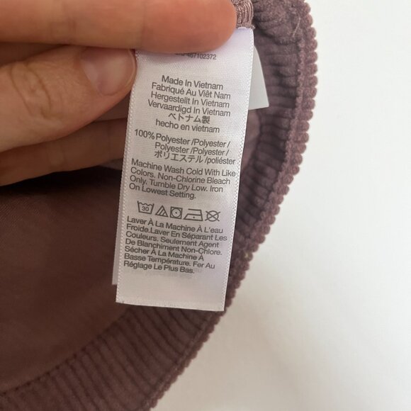 Corduroy V-Neck Top - Picture 4 of 6